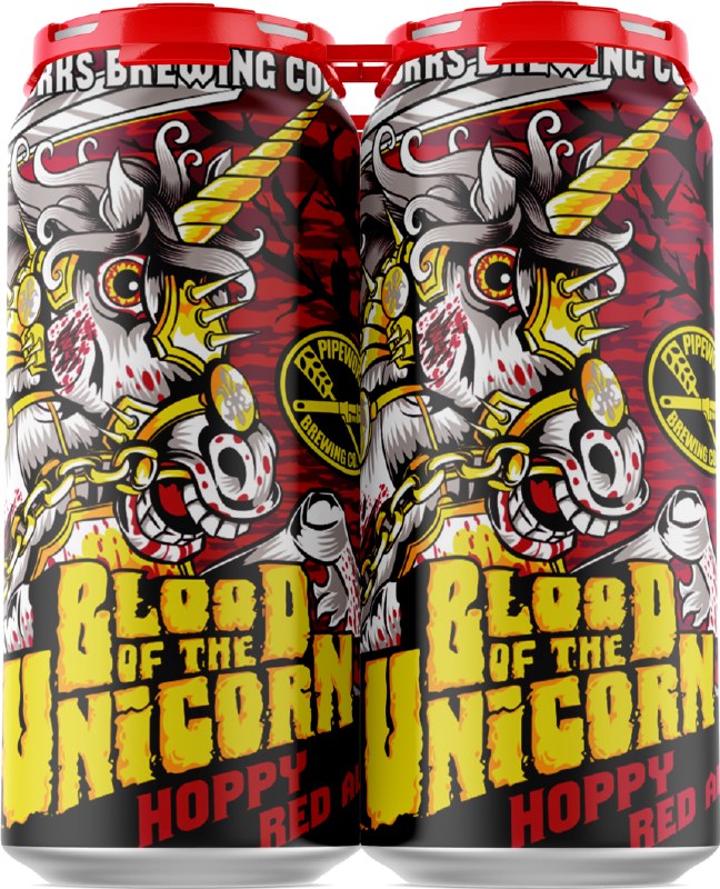 Pipeworks Blood of the Unicorn Red Ale 4pk 16oz Can Legacy Wine and